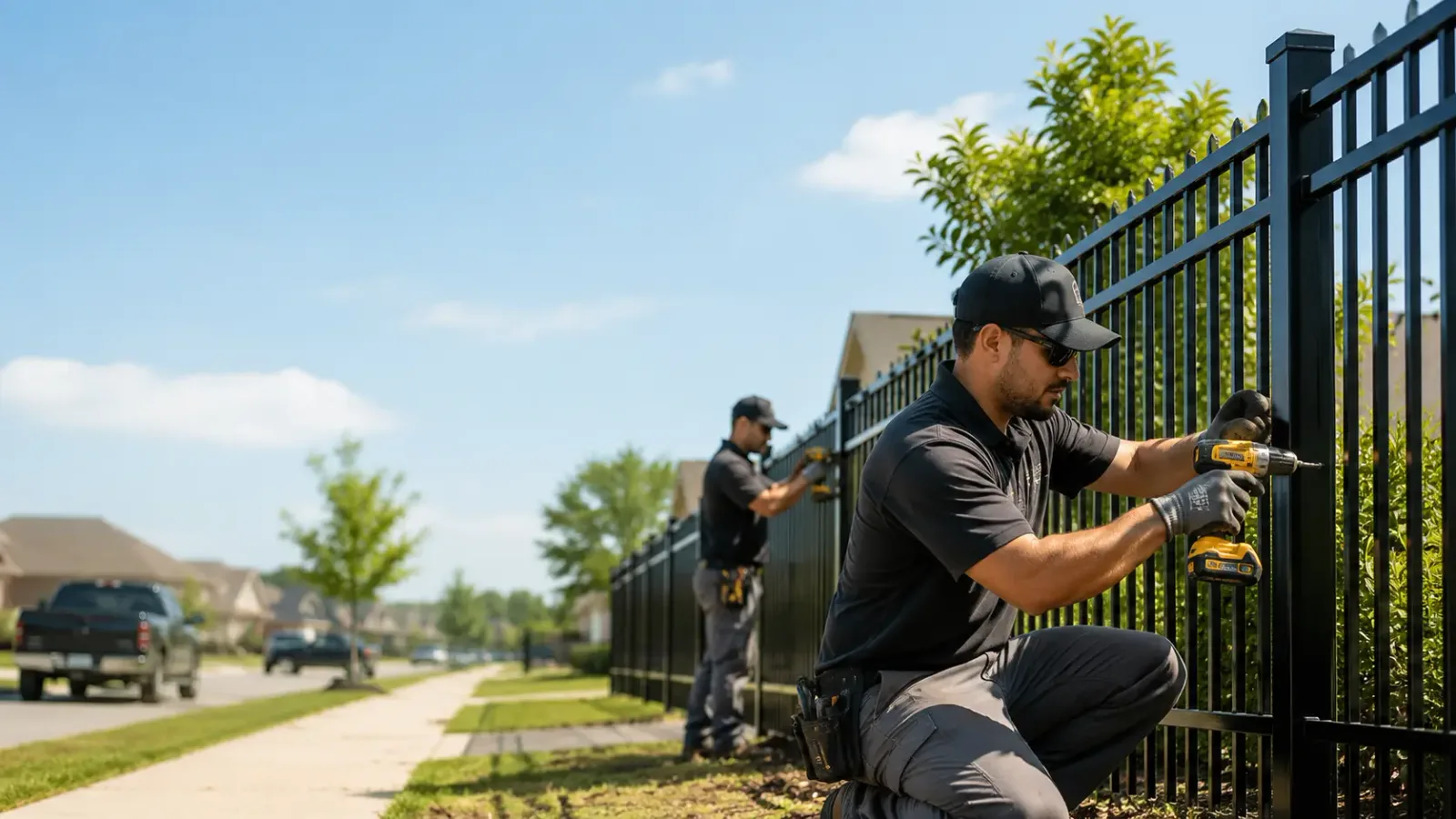 Metal Fence Installation in Norfolk, NY